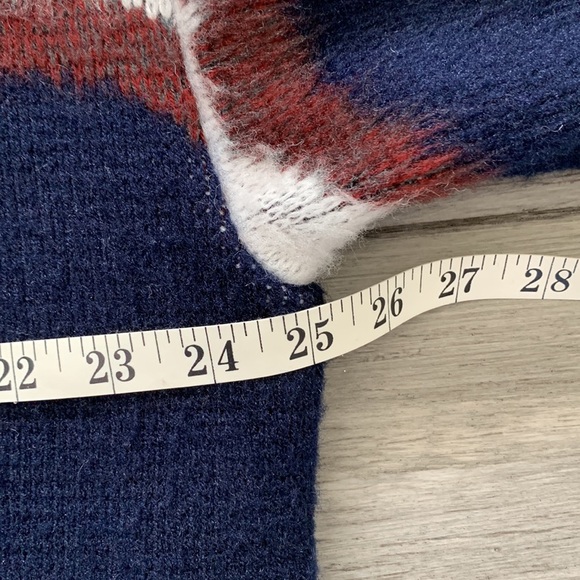 Tejidos Ruminahui Vintage Alpaca Wool Western Cowboy Horse Hooded Sweater Jacket - Picture 7 of 14